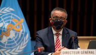 FILE PHOTO: Tedros Adhanom Ghebreyesus, Director General of the World Health Organization (WHO) attends a session on the coronavirus disease (COVID-19) outbreak response of the WHO Executive Board in Geneva, Switzerland, October 5, 2020. Christopher Black