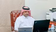 Board Member for International Relations at the Qatar International Center for Conciliation and Arbitration (QICCA), Sheikh Dr Thani bin Ali Al Thani, speaking during the virtual meeting in Doha yesterday. 