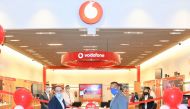 Vodafone Qatar’s Chief Operating Officer, Diego Camberos during the opening of Vodafone’s Doha Festival City store.