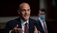 FDA Commissioner Stephen Hahn testifies at the U.S. Capitol in Washington, D.C., U.S., September 23, 2020. Graeme Jennings/Pool via REUTERS/File Photo