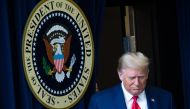 File photo of US President Donald Trump. AFP