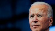 U.S. President-elect Joe Biden pauses as he delivers a televised address to the nation, after the U.S. Electoral College formally confirmed his victory over President Donald Trump in the 2020 U.S. presidential election, from Biden's transition headquarter