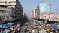 A general view picture shows a wholesale market in central Baghdad, Iraq December 20, 2020. REUTERS/Thaier Al-Sudani