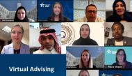 Participants during a session of the Career Counselor Training Program held virtually.