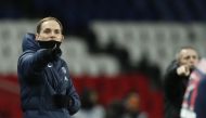 Paris St Germain coach Thomas Tuchel reacts REUTERS/Benoit Tessier