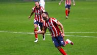 Atletico Madrid's Diego Costa celebrates scoring their third goal REUTERS/Juan Medina/File Photo