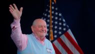 U.S. Secretary of Agriculture Sonny Perdue takes the stage to speak at the GA GOP election night event for the run-off election for Georgia’s two Senate seats, featuring incumbent Republican U.S. Senators David Perdue and Kelly Loeffler and Democratic cha