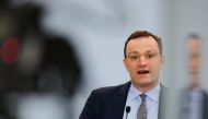 German Health Minister Jens Spahn attends a news conference on the started coronavirus disease (COVID-19) vaccination campaign, in Berlin, Germany, January 6, 2021. REUTERS/Hannibal Hanschke