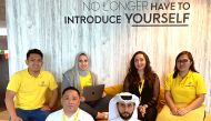 Michael Javier (front left), CEO & Co-founder of Cwallet, with other members of Operation Team Cwallet. 