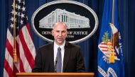 Steven D'Antuono, head of the Federal Bureau of Investigation (FBI) Washington field office, speaks during a news conference at the U.S. Department of Justice in Washington, D.C., U.S., January 12, 2021.Sarah Silbiger/Pool via REUTERS
