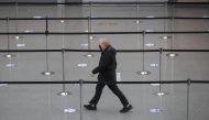 People arrive to receive doses of the coronavirus disease (COVID-19) vaccine at the New York State COVID-19 vaccination site at the Jacob K. Javits Convention Center, in New York City, U.S., January 13, 2021. REUTERS/Brendan McDermid