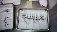 Pfizer-BioNTech coronavirus disease (COVID-19) vaccines are seen at Sao Jose Hospital in Lisbon, Portugal, January 19, 2021. REUTERS/Pedro Nunes
