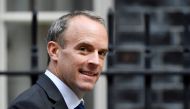 FILE PHOTO: Britain's Foreign Affairs Secretary Dominic Raab. REUTERS/Toby Melville