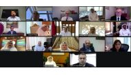 Webinar on ‘How to Start a business in Qatar Free Zones’ in progress.