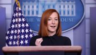 White House Press Secretary Jen Psaki holds the daily press briefing at the White House in Washington, U.S. January 22, 2021. REUTERS/Jonathan Ernst
