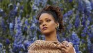 Singer Rihanna poses before attending the Spring/Summer 2016 women's ready-to-wear collection show for Dior during Fashion Week in Paris, France, October 2, 2015. REUTERS/Charles Platiau