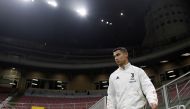 February 2, 2021 Juventus' Cristiano Ronaldo before the match REUTERS/Alessandro Garofalo