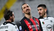 AC Milan's Zlatan Ibrahimovic reacts REUTERS/Jennifer Lorenzini