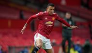 Manchester United's Mason Greenwood in action Pool via REUTERS/Tim Keeton 