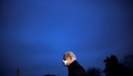 U.S. President Joe Biden leaves the Oval Office as he departs to Camp David from the South Lawn of the White House in Washington, U.S., February 12, 2021.REUTERS/Carlos Barria