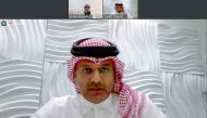 Sheikh Dr Thani bin Ali Al Thani, QICCA Board Member for International Relations during the webinar recently. 