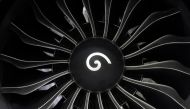 A Boeing 737 Max engine is pictured in a maintenance hanger in Tulsa, Oklahoma, U.S., December 2, 2020. Reuters/Carlo Allegri/File Photo
