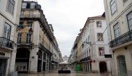 FILE PHOTO: Augusta street is pictured during partial lockdown as part of state of emergency to combat the coronavirus disease (COVID-19) outbreak in Lisbon, Portugal March 30, 2020. REUTERS/Rafael Marchante/File Photo
