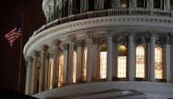 FILE PHOTO: The U.S. Capitol Building as seen ahead of a vote on the coronavirus (COVID-19) relief bill on Capitol Hill in Washington, U.S., March 25, 2020. REUTERS/Tom Brenner/File Photo
