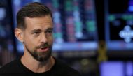 FILE PHOTO: Jack Dorsey, CEO of Square and CEO of Twitter, speaks during an interview November 19, 2015. REUTERS/Lucas Jackson/Files/File Photo
