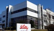 An Eli Lilly and Company pharmaceutical manufacturing plant is pictured at 50 ImClone Drive in Branchburg, New Jersey, March 5, 2021. Picture taken March 5, 2021. REUTERS/Mike Segar