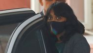 File photo: Disha Ravi, a 22-year-old climate activist, leaves after an investigation at National Cyber Forensic Lab, in New Delhi, India, February 23, 2021. REUTERS/Adnan Abidi/File Photo