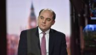 Britain's Defence Secretary Ben Wallace attends BBC TV's The Andrew Marr Show in London, Britain March 21, 2021. Jeff Overs/BBC/Handout via REUTERS