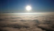 A sunrise is seen from Thyssenkrupp's test tower in Rottweil, Germany, January 21, 2020. REUTERS/Michaela Rehle/File Photo