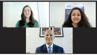 Experts during the webinar.