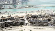 Development works in progress at Gewan Island.