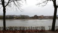 Thousand of stones are placed to commemorate Hungary's coronavirus disease (Covid-19) victims on Margaret Island in Budapest, Hungary, April 6, 2021. Reuters/Bernadett Szabo