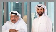 Chairman of Aamal, Sheikh Faisal Bin Qassim Al Thani (left), and Chief Executive Officer and Managing Director of Aamal, Sheikh Mohamed bin Faisal Al Thani
