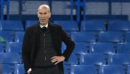 Real Madrid coach Zinedine Zidane REUTERS/Toby Melville