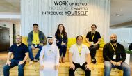 The Cwallet operations team posing for a group photo.
