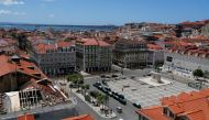General view of Praca da Figueira amid the coronavirus pandemic in Lisbon, Portugal, May 11, 2021. Reuters/Pedro Nunes/File Photo