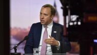 Britain's Health Secretary Matt Hancock. Reuters