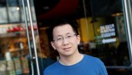 File photo: Zhang Yiming, founder and global CEO of ByteDance, poses in Palo Alto, California, U.S., March 4, 2020. Reuters/Shannon Stapleton/File Photo
