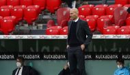Real Madrid coach Zinedine Zidane REUTERS/Vincent West
