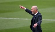 May 22, 2021 Real Madrid coach Zinedine Zidane Reuters/Susana Vera/File Photo

