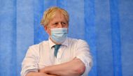 Britain's Prime Minister Boris Johnson . Glyn Kirk/Pool via REUTERS
