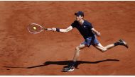 Italy's Jannik Sinner in action during his first round match against France's Pierre-Hugues Herbert. (Reuters/Christian Hartmann)