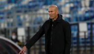 Real Madrid coach Zinedine Zidane during the match REUTERS/Susana Vera/File Photo