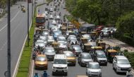 Vehicles are pictured on a road, after authorities eased lockdown restrictions that were imposed to slow the spread of the coronavirus disease (Covid-19), in New Delhi, India, June 8, 2021. Reuters/Adnan Abidi