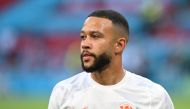 Netherlands' Memphis Depay before the match Pool via REUTERS/John Thys