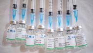 Doses of the Chinese Sinopharm vaccine against the coronavirus disease (COVID-19) are seen at the Biblioteka kod Milutina restaurant in Kragujevac, Serbia, May 4, 2021. REUTERS/Marko Djurica/File Photo